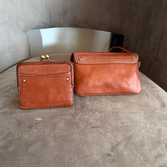 Coach Legacy Vachetta SET Mandy, Hippie, Kisslock Wallet, Wristlet, Care Card ++ - Picture 9 of 13